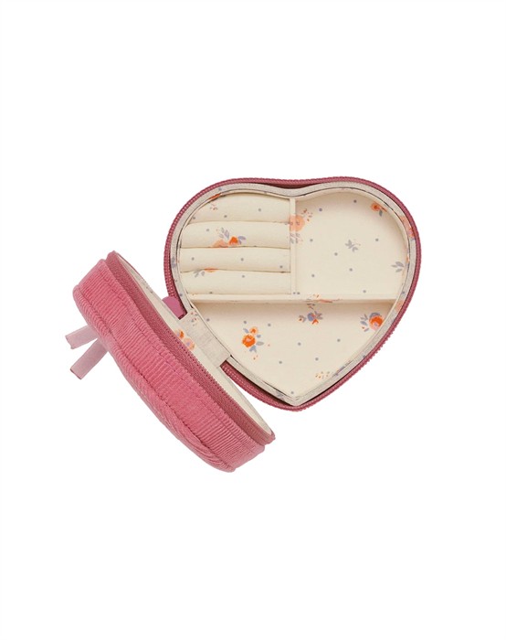 Heart Smykkeskrin - Pink